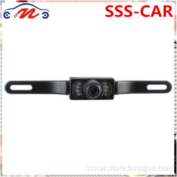 Long License Plate Frame Night Vision Rear View Car Camera (M-006)
